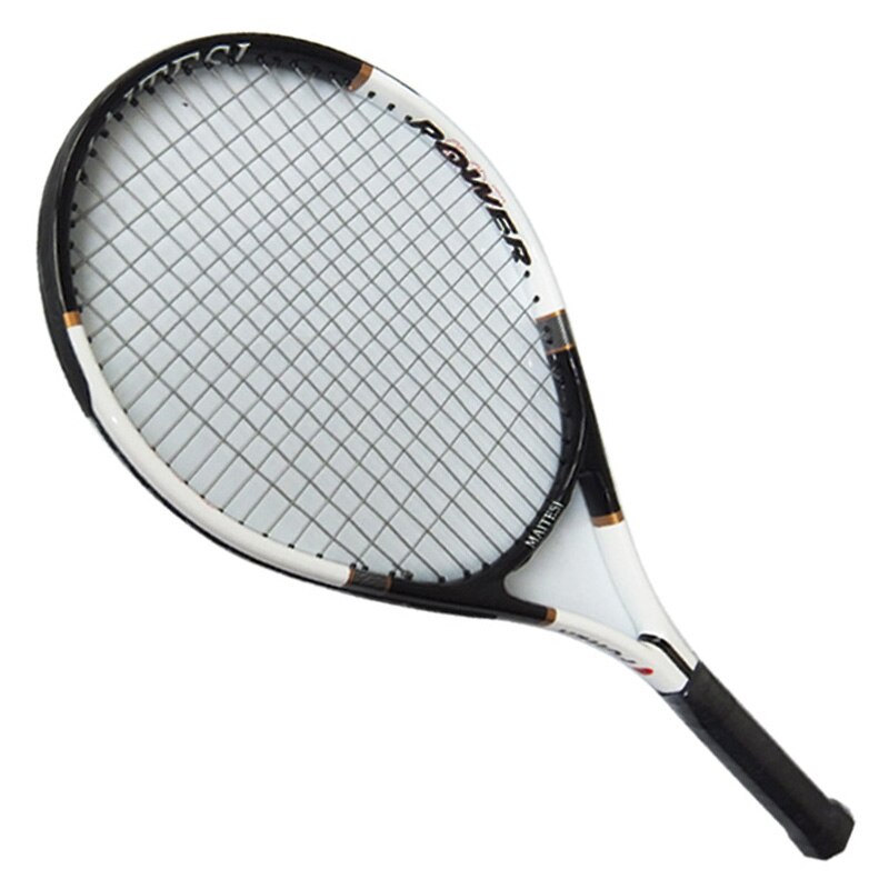 Tennisracket Carbon Tennisrackets Met Tenis Tas Grip Mannen Vrouwen Training Beginners Padel Raqueta Raquete