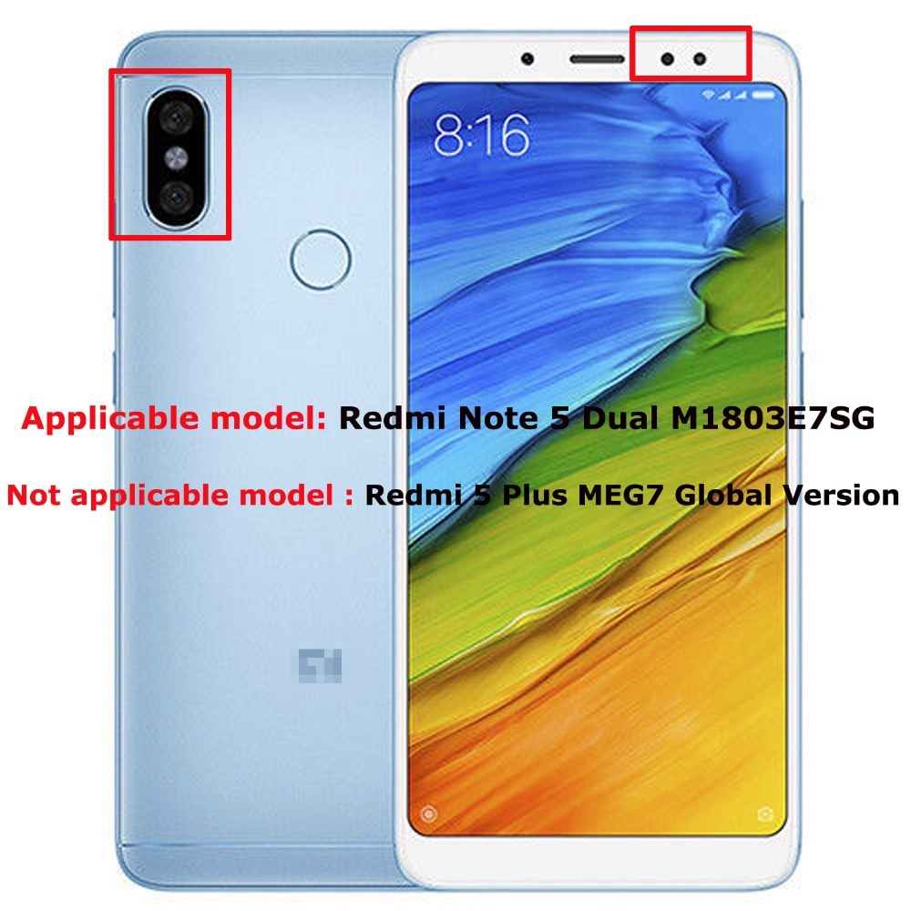 Shyueda Original For Xiaomi Redmi Note 5 Dual M1803E7SG M1803E7ST M1803E7SC LCD Display Touch Screen Digitizer With Frame Tools