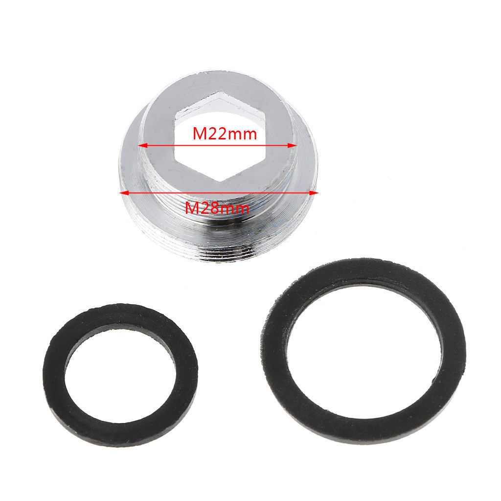 Metal Outside Thread Adaptor Kitchen Faucet Tap Aerator Connector Water Purifier Faucet Adapter for Water Saving 7 styles