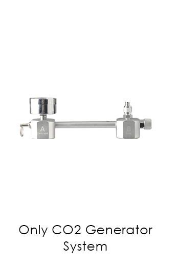 Aquarium CO2 Diffuser Generator System Kit with Valve Bubble Atomizer Solenoid Fish Tank Carbon Dioxide For Plants: Basic