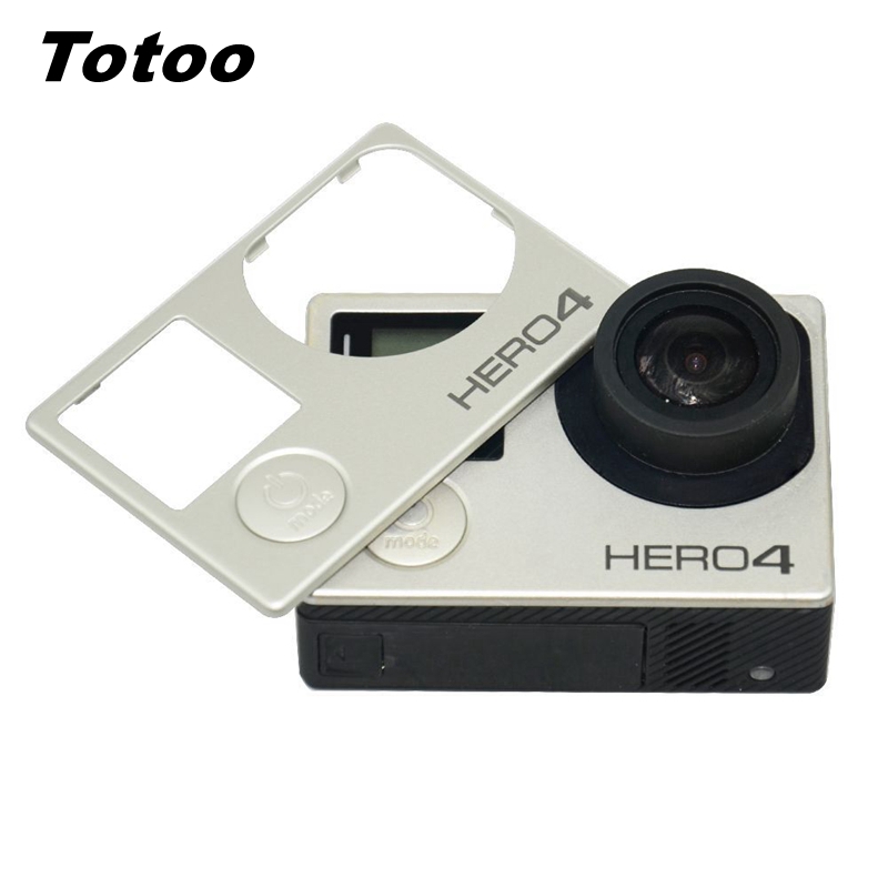 Faceplate Body Voorpaneel Shell Voor Go pro Hero 4 3 + Camera Voor Board Cover Frame Voor Deur Case voor Gopro Hero 4 3 +
