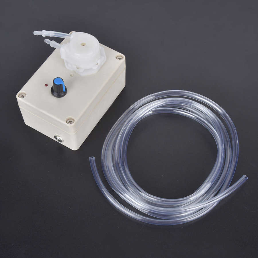 Industrial Peristaltic Liquid Pump Adjustable Flowing Dosing Pump US Plug 110-240V Peristaltic Pump