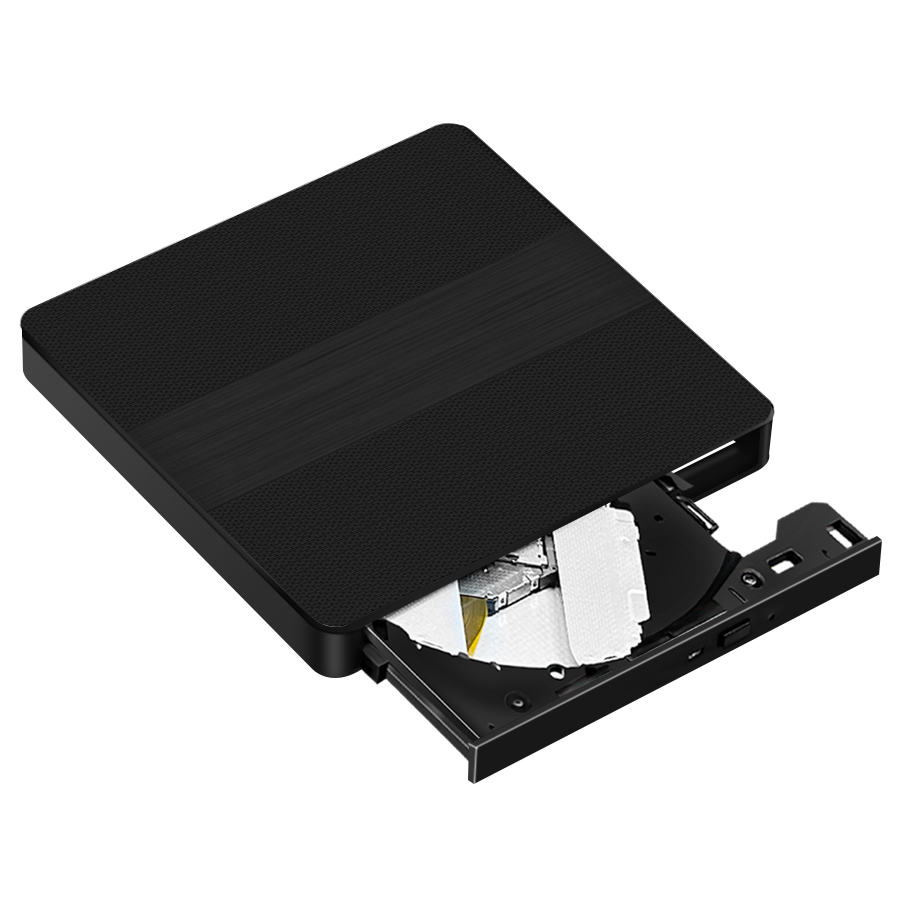 2 em 1 USB 3.0 Tipo C Externo DVD Burner Disk Drive DVD RW Escritor Leitor Gravador CD Player Unidades Ópticas para Laptop Desktop: Default Title