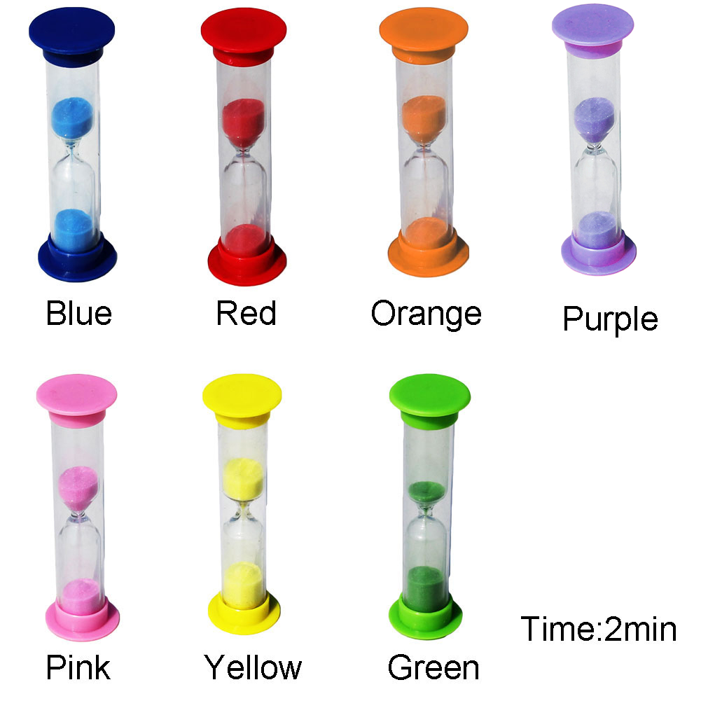 2/3/5/10 Minutes Mini Sand Timer Glass Sand Dropping Time Counter Glass Hourglass Timer Clock Home Decorations