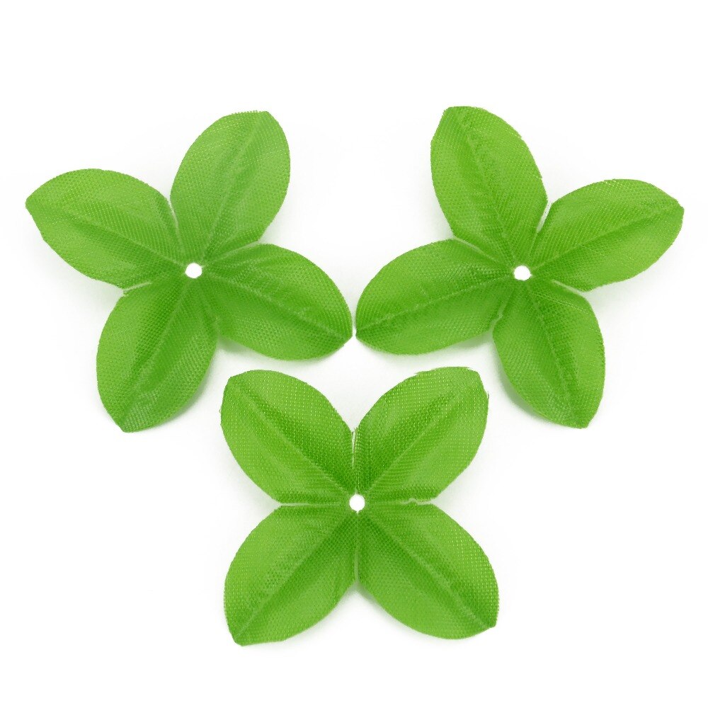 Cheap 100pcs Artificial Flower Green Leaves For Wedding Decoration Garland Rose Leaf Foliage Decorative Floristry Craft Flowers