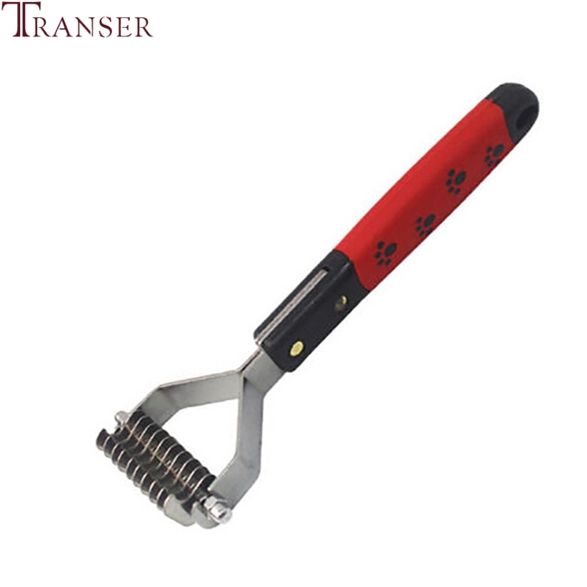 Pet Comb Cat Dog Hair Fur Shedding Trimmer Grooming Rake Brush Tool 80627