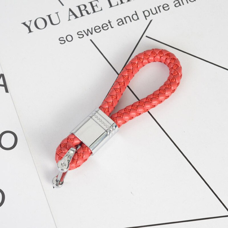 Luminosa funda para mando a distancia del coche para Hyundai IX25 IX35 I20 I30 I40 hb20 Santa Fe Creta Solaris 3 botones clave Shell: red keychain