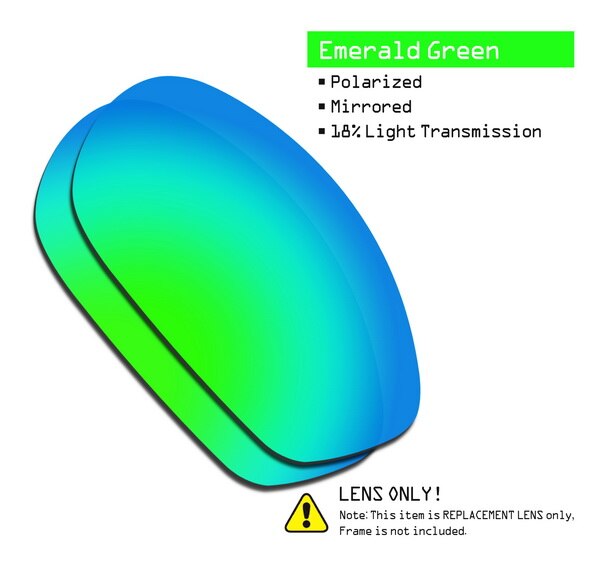 SmartVLT Replacement Lenses Polarized for Oakley Encounter Sunglasses - Multiple Pairs Packed: Green-ShieldCoat