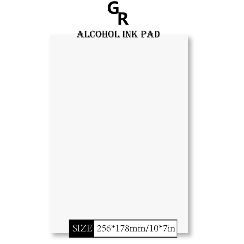 10 sztuk/paczka gładki alkohol odcisk atramentowy papier do malowania rysunek grafika DIY dekoracja rzemieślnicza