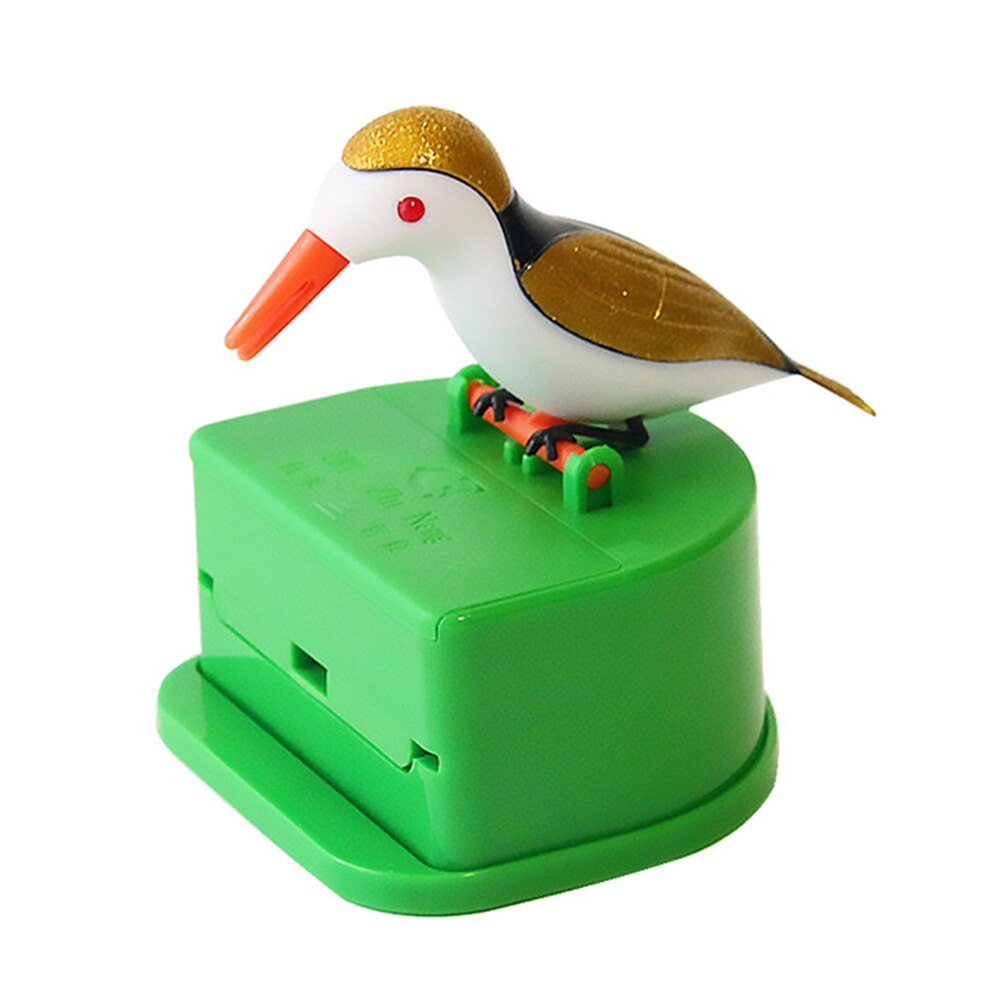 Kleine Vogel Tandenstoker Doos Keuken Automatische Push-Type Huishoudelijke Tandenstoker Houder Dier Restaurant Tandenstoker Houder: J