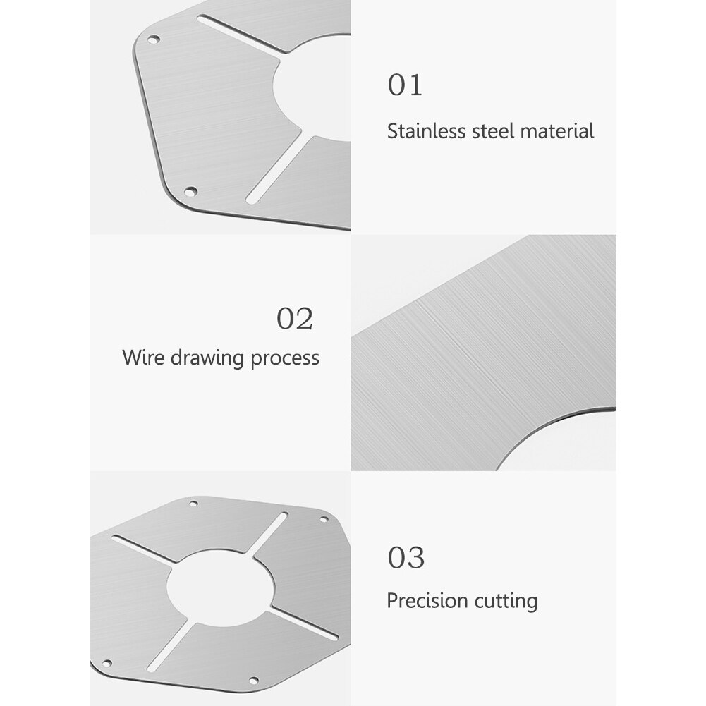 Outdoor Camping Stove Heat Shield Ultralight Insulation Protection Plate Stainless Steel Guard for SOTO ST310 Stoves