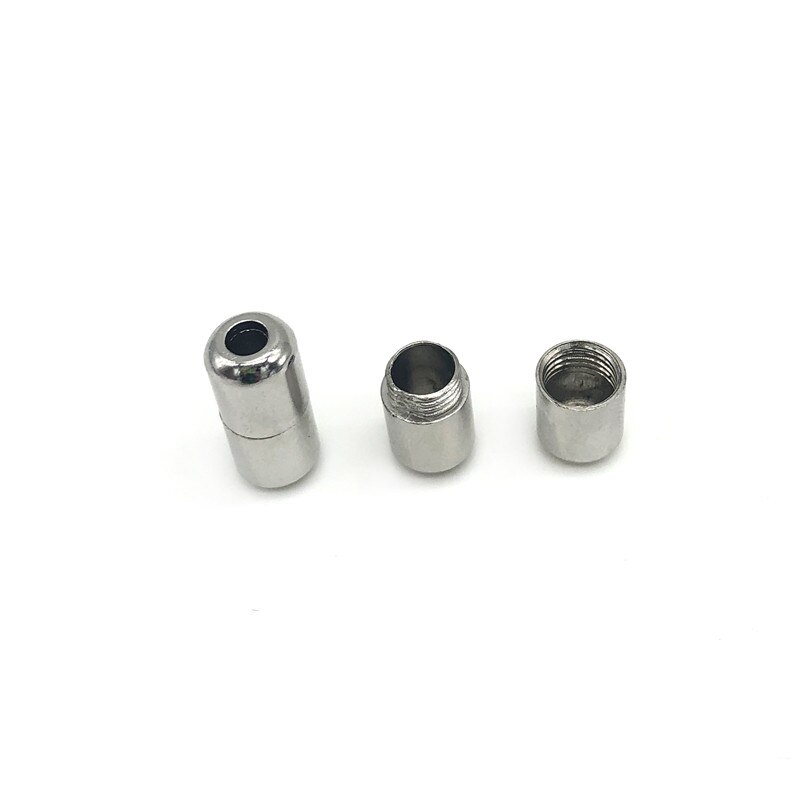 Hebillas de bloqueo de cápsula de Metal, sin cordones Cordones elásticos, accesorios para cordones, 2 piezas: 6