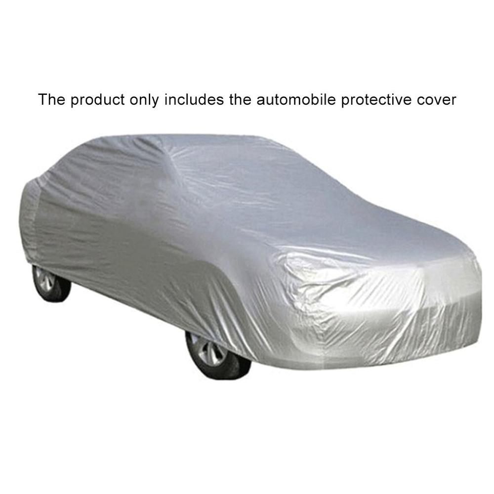 Car Waterproof Sunscreen Protective Cover Peva Extra Thick Waterproof Dust-Proof Block Solar UV Protect Car