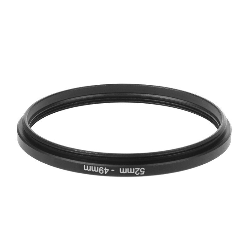 52mm a 49mm metal step down anéis lente adaptador filtro câmera ferramenta acessório novo 72xb