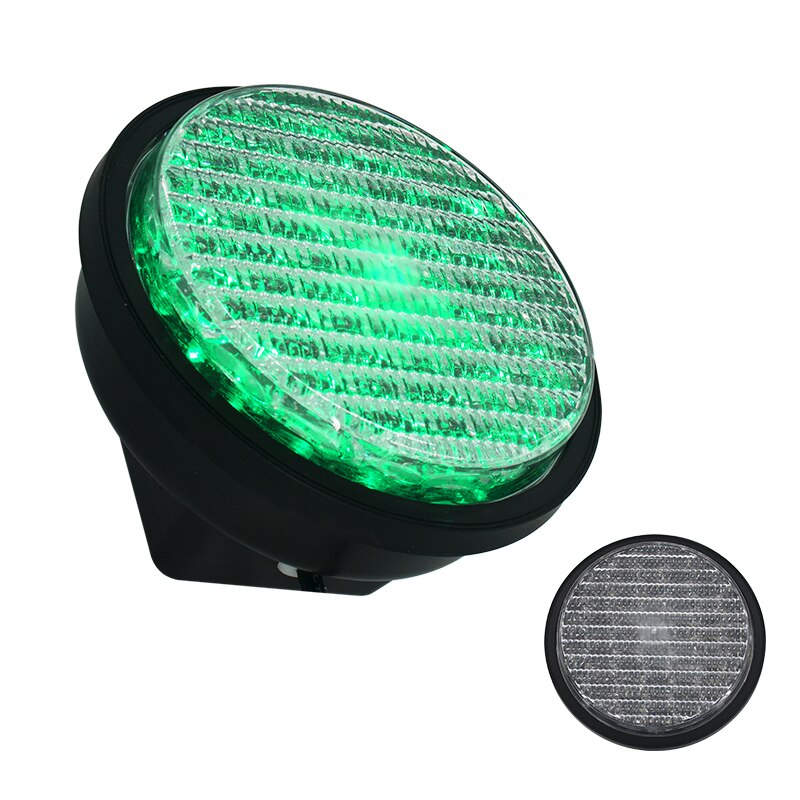 IP65 Dia. 100mm Red Yellow Green led traffic modules for traffic lights: Green 85-265VAC