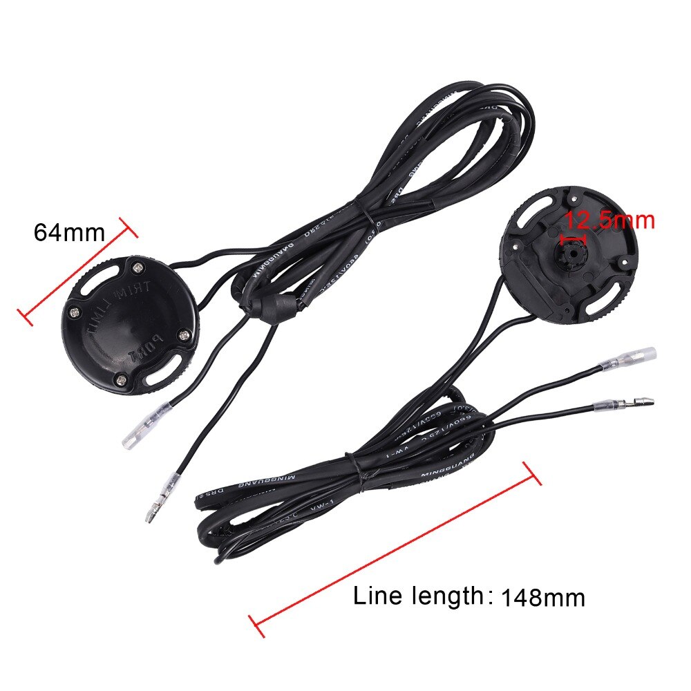 AUTOUTLET Trim Tilt Limit Sender Switch for Mercruiser MC R MR 805320A03 805129A3 805130A Trim Sender Limit Kit For Alpha Bravo