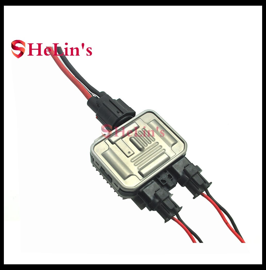 OEM 940.0094.00 940.0042.04 940.0085.00 940.0043.03 940.0043.02 Radiator Cooling Fan Control Module For VOLVO FORD Range Rover: Resistor and plug
