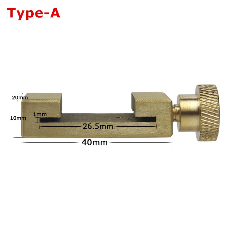 Adjustable Steel Ruler Positioning Block Angle Marking Gauge Brass Line Scriber Ruler Fixed Position Carpentry Measuring Tool: Beige