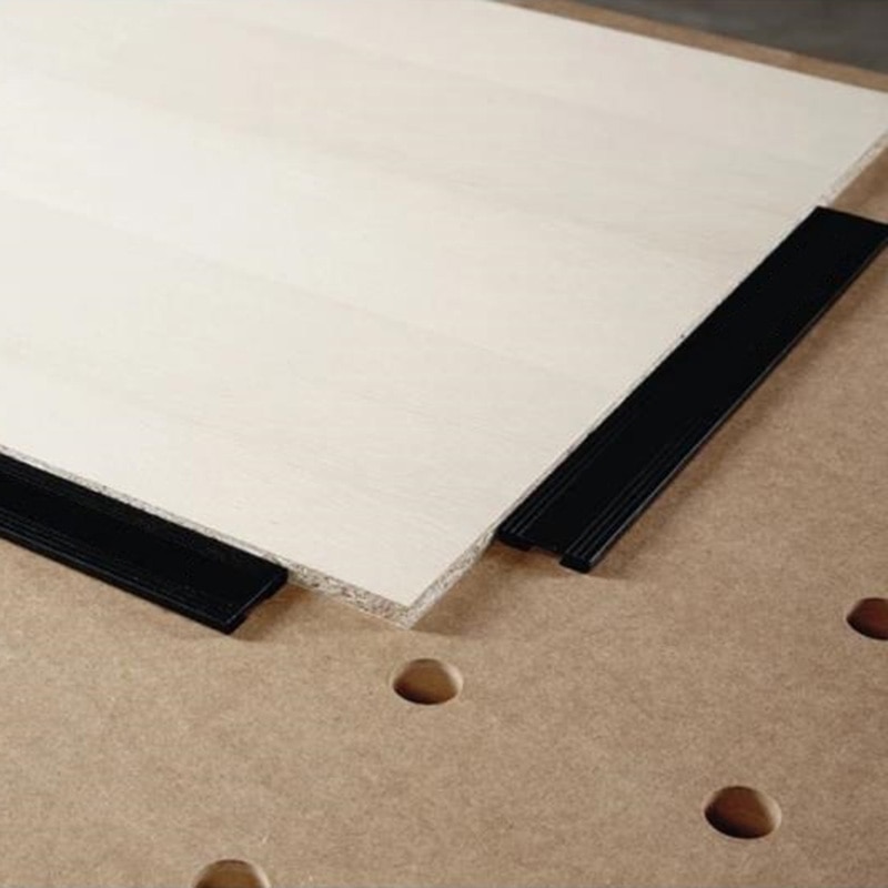 Woodworking Planing Stop Bench Safety Push Block Workbench Miter Bars Table Accessories for Woodworker 19/20mm Dog Hole G10