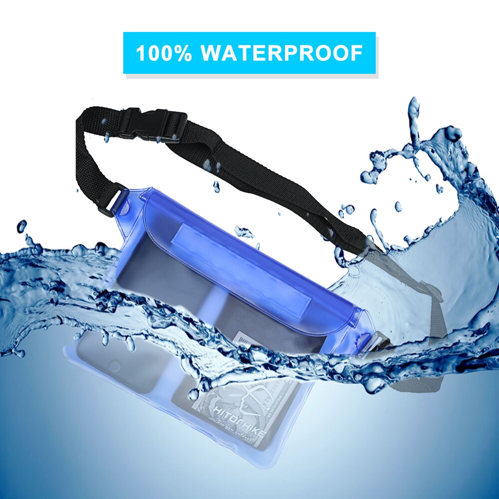 Canoa flotante para exteriores, kayak de acampada, resistente al agua para cosas bolsa seca impermeable, natación y fotos bajo el agua, 1 Uds.