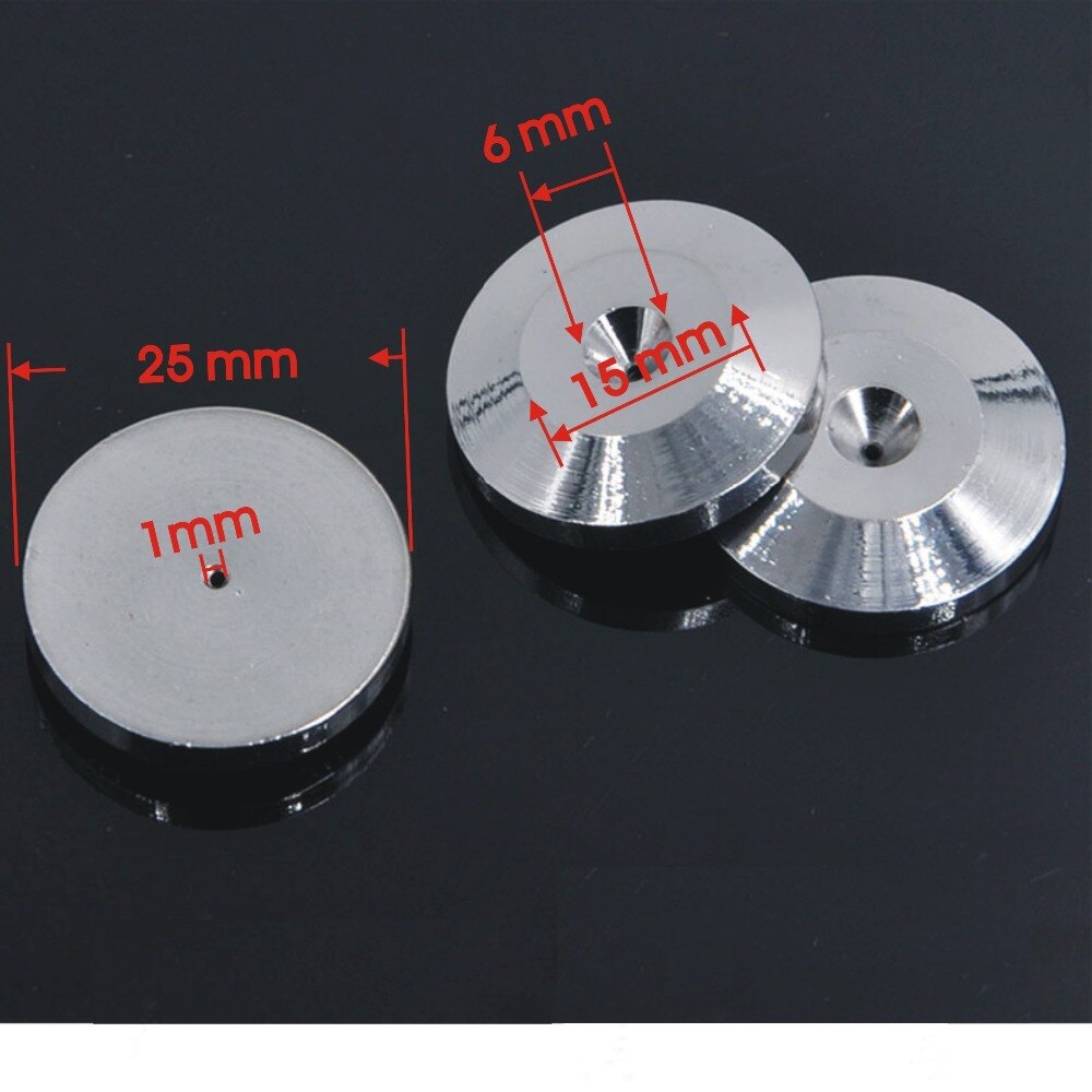 4 stuks zilveren speaker spike voetjes voetjes voetjes cd versterker isolatie hifi vloerstandaard voetjes voetjes