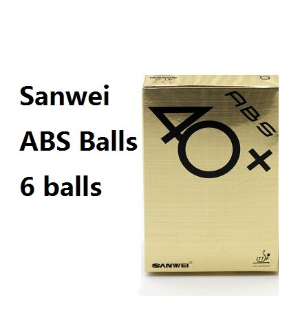 Original 729 DHS JOOLA PALIO SANWEI 40+ 3 stars table tennis ball technology for ping pong racket game Olympic Games: SANWEI 6 Balls
