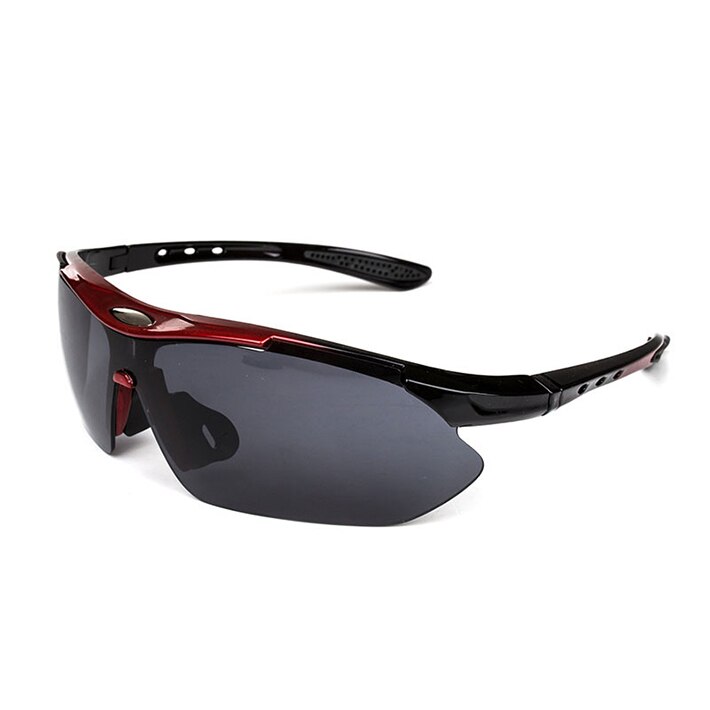 Gafas de sol de ciclismo para hombre y mujer, lentes de de para deportes al aire libre, ciclismo, lentes de sol para hombre y mujer, UV400, OD0011: Rojo