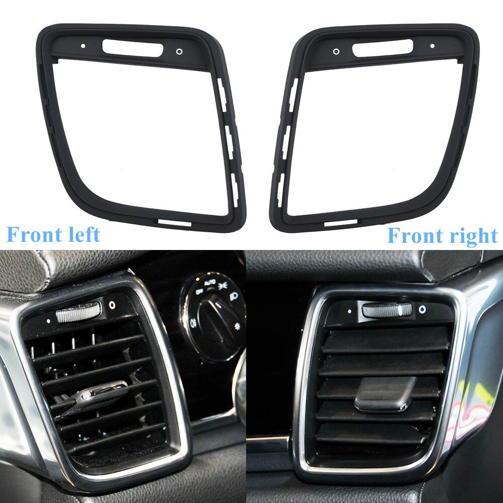 Interior do carro console dianteiro ar condicionado traseiro ac ventilação grille exterior quadro painel guarnição para porsche panamera 2010-2016