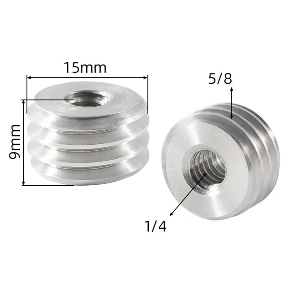 1/4 3/8 To 5/8 Female Male Threaded Screws Mount Adapters Tripod Camera Studio Threaded Screw Mount Adapters LS082 For Tripods