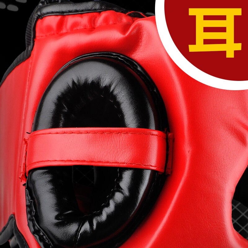 Bnpro m/l/xl låve ungdom/voksne kvinner menn boksehjelmer mma muay thai hodeplagg sanda karate taekwondo hodeutstyr beskytter deo