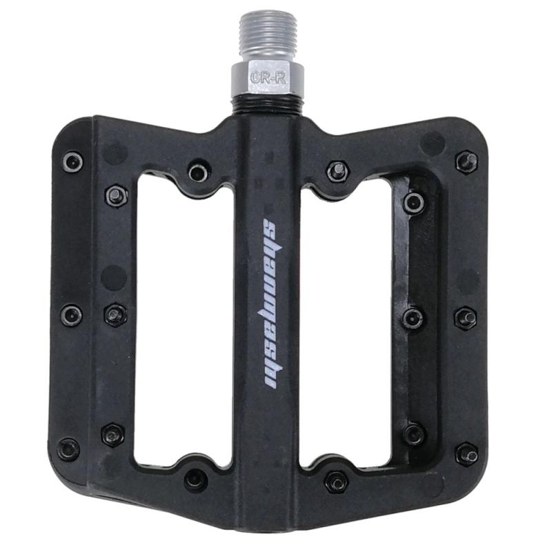 SHANMASHI DIVER Mountain Bike Pedals MTB Pedals BMX Bicycle Flat Pedals Nylon Multi-Colors Cycling Pedal Ultralight Parts: 1