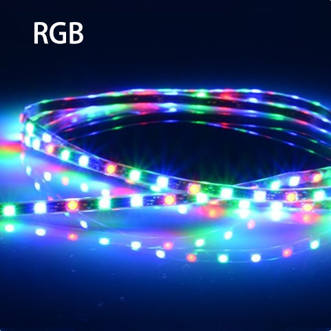 Tira de luces LED impermeable para coche, accesorio decorativo y Flexible de 135CM-30CM, 12V, DRL: Blanco frío / 5.400 K
