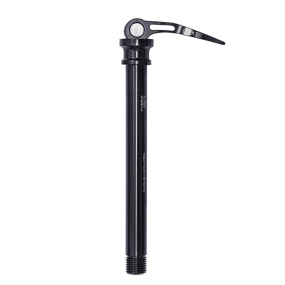 MTB montagna bicicletta perno passante filetto perno anteriore rapido per 100x15MM per albero a barilotto forcella anteriore a sgancio rapido bici da 100mm