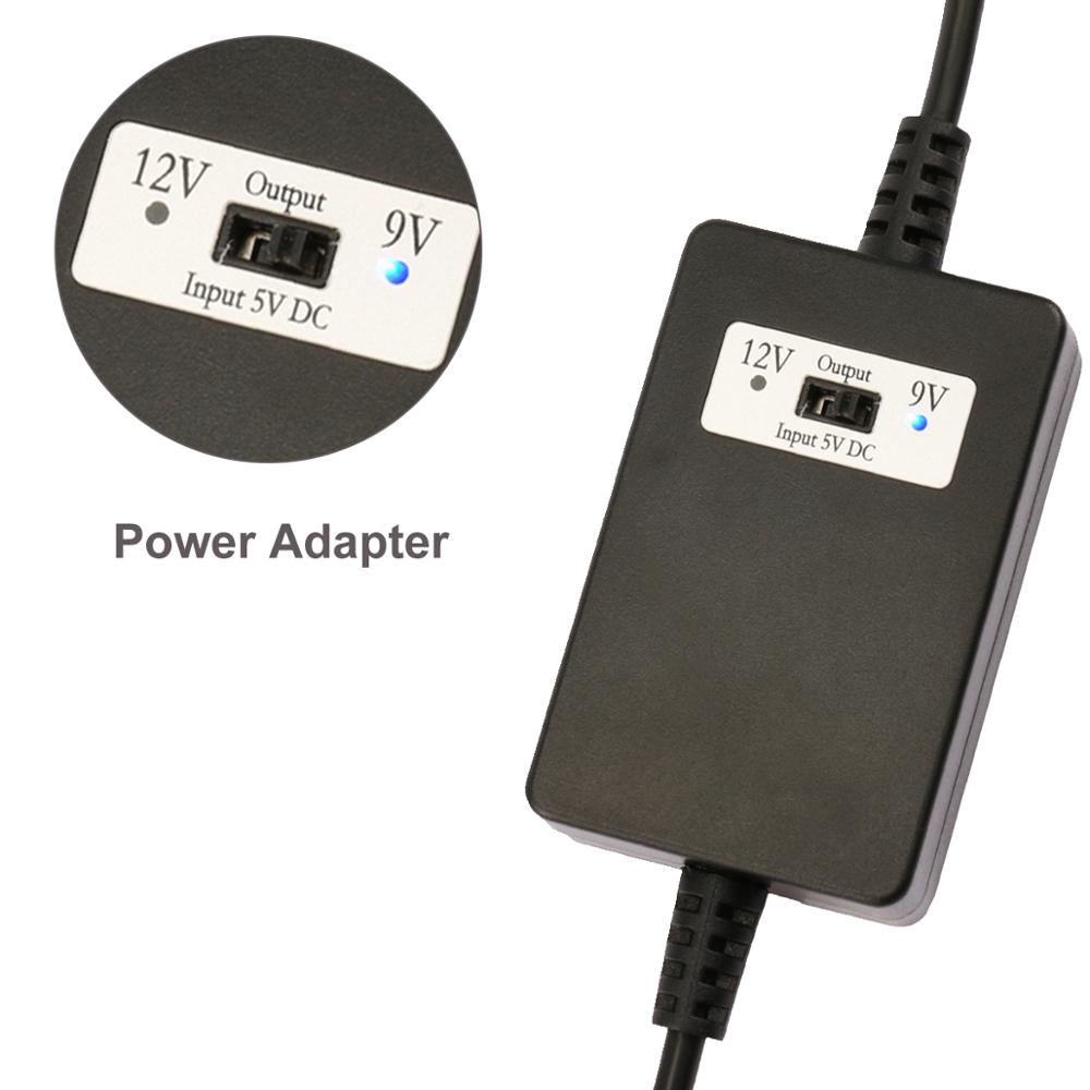 voltage step up Wifi modem switch control dc-dc converter usb 5v to dc 9v 12v converter cable