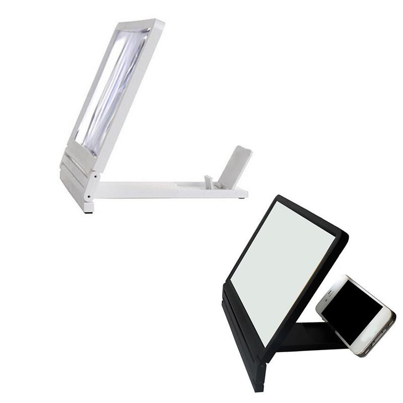 3D Gsm-scherm Vergrootglas Hd Video Versterker Stand Beugel Met Movie Game Vergrootglas Folding Telefoon Bureau Houder