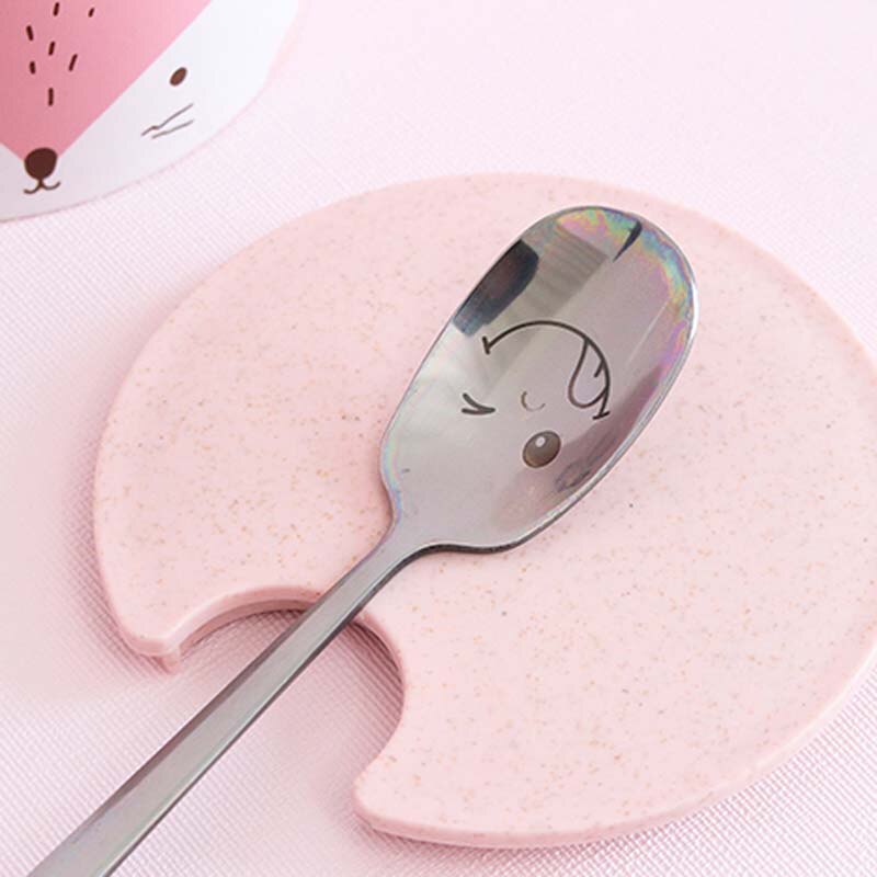 Lovely Kids Cups 450ml the Rabbit Monkey Milk Cups Coffee Water Cup Drinkware Cute Cartoon Mug with Spoon Lid Xmas