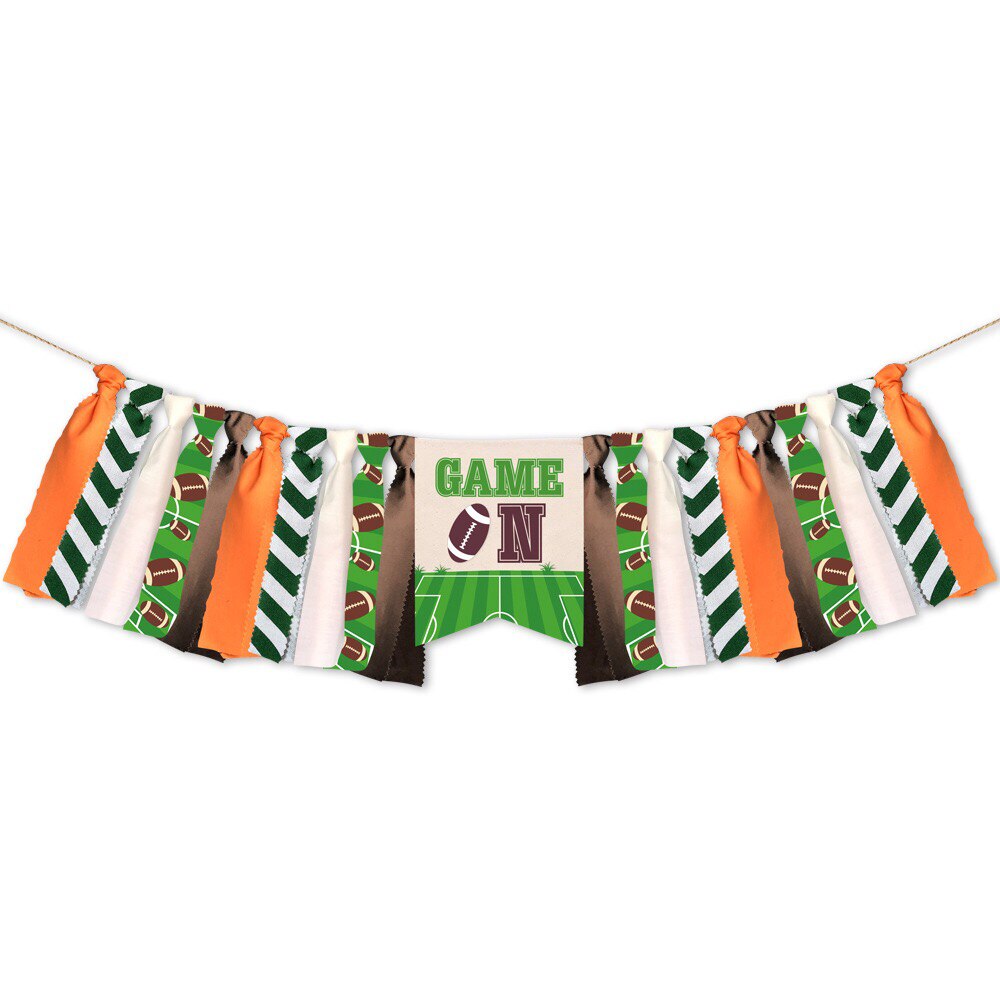 Første bursdag gutt fest kake topper første gutt krans baby jente ett års bursdag jente del banner gratulerer med dagen fest dekor: Lys gul