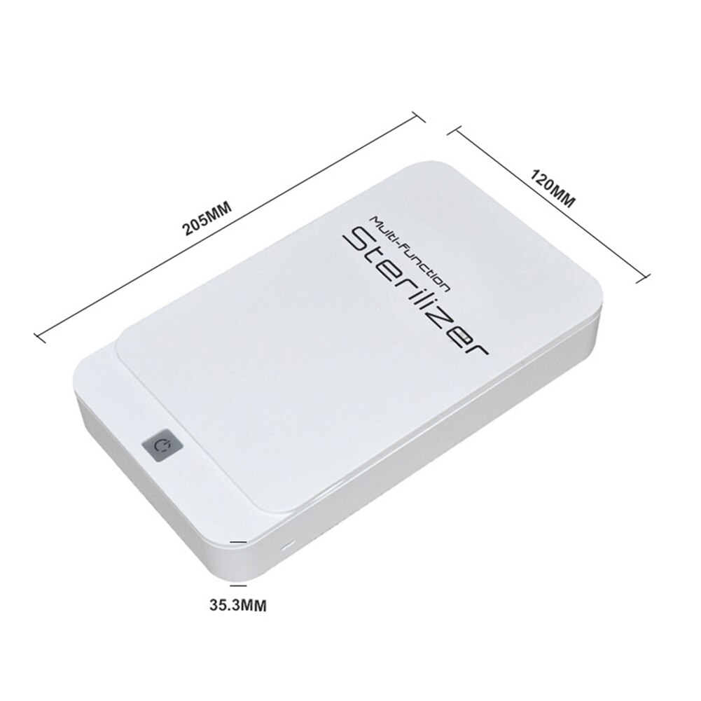 Aromatherapy UV Sterilizer USB Charging Disinfection Case Phone Disposable Mask Cleaner for Household Hygiene Supplies