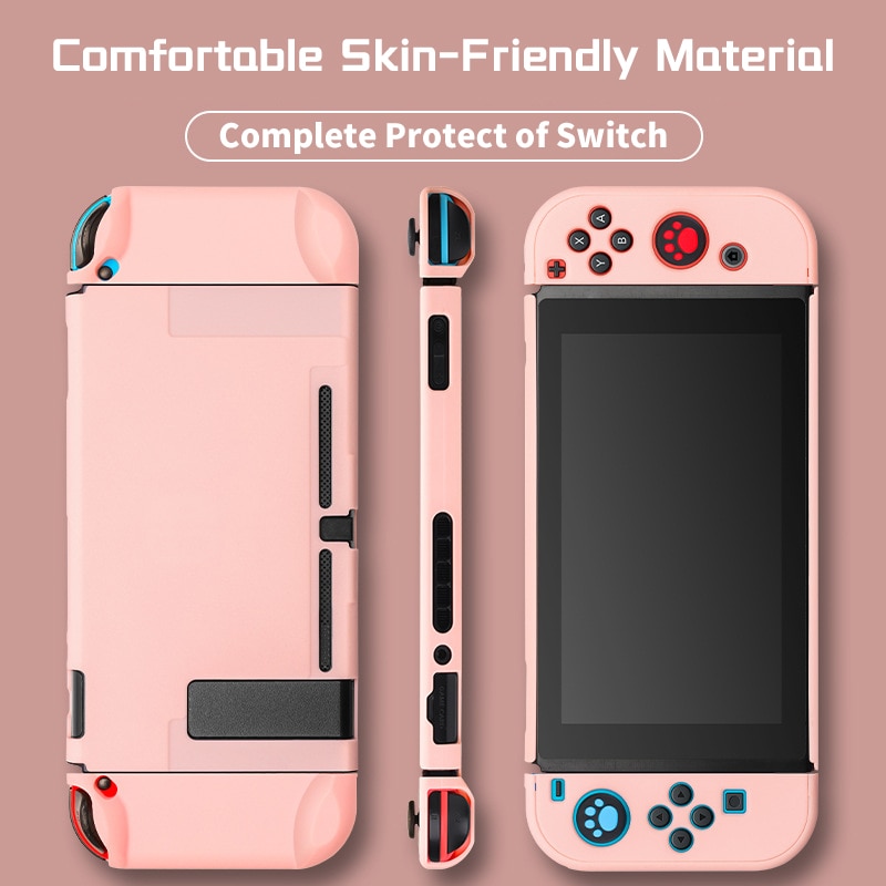 Nueva funda protectora para la consola Nintendo Switch protección completa para NS interruptor para controlador de alegría-Con Shell protector