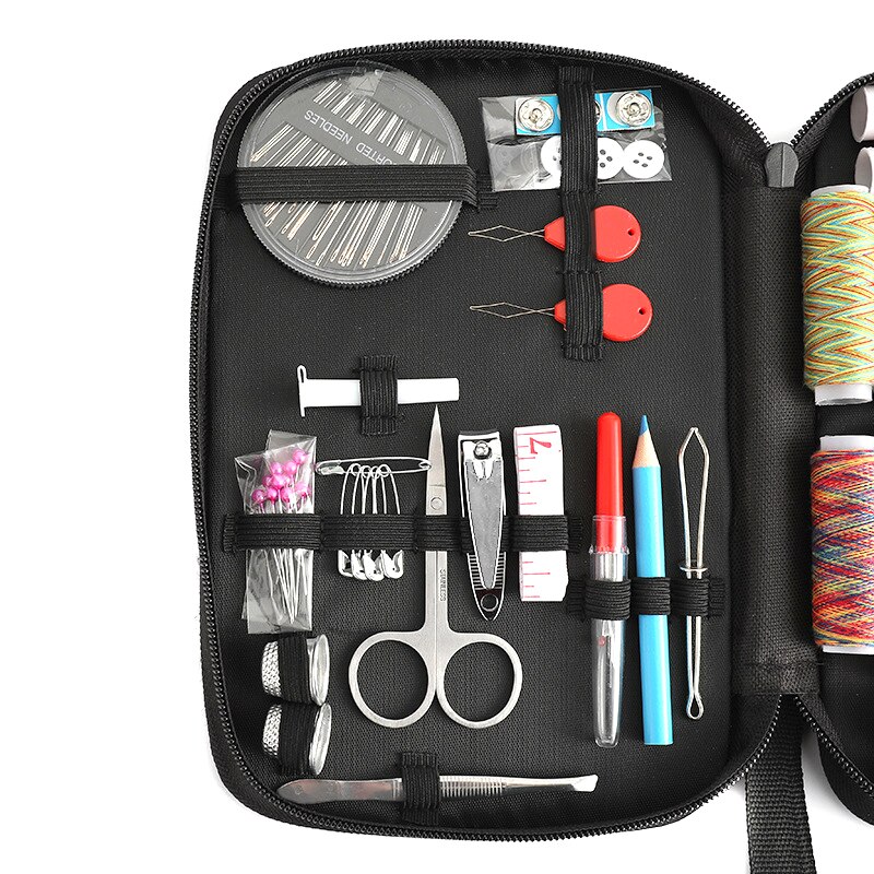 89Pcs/set DIY Multi-function Sewing Box Sewing Kit Hand Quilting Stitching Embroidery Thread Sewing Accessories NIN668