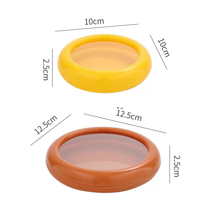 Food Fruit Vegetable Reusable Airtight Fresh Storage Storage Box for Fruits and Vegetables Easy to Clean Kitchen Gadgets: Ivory