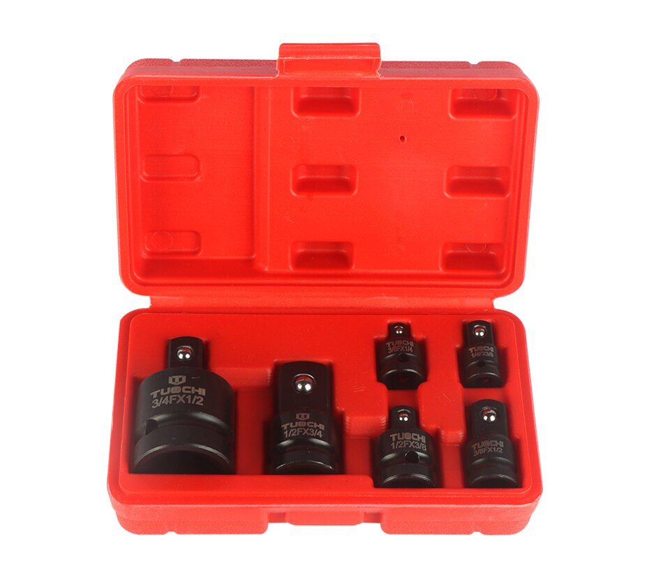 1Set Socket Converter Adaptor 1/4 1/2 3/8 3/4 for Car Bicycle Garage Repair Tool Hand Wrench Tool Set Impact Socket Adaptor: ALL