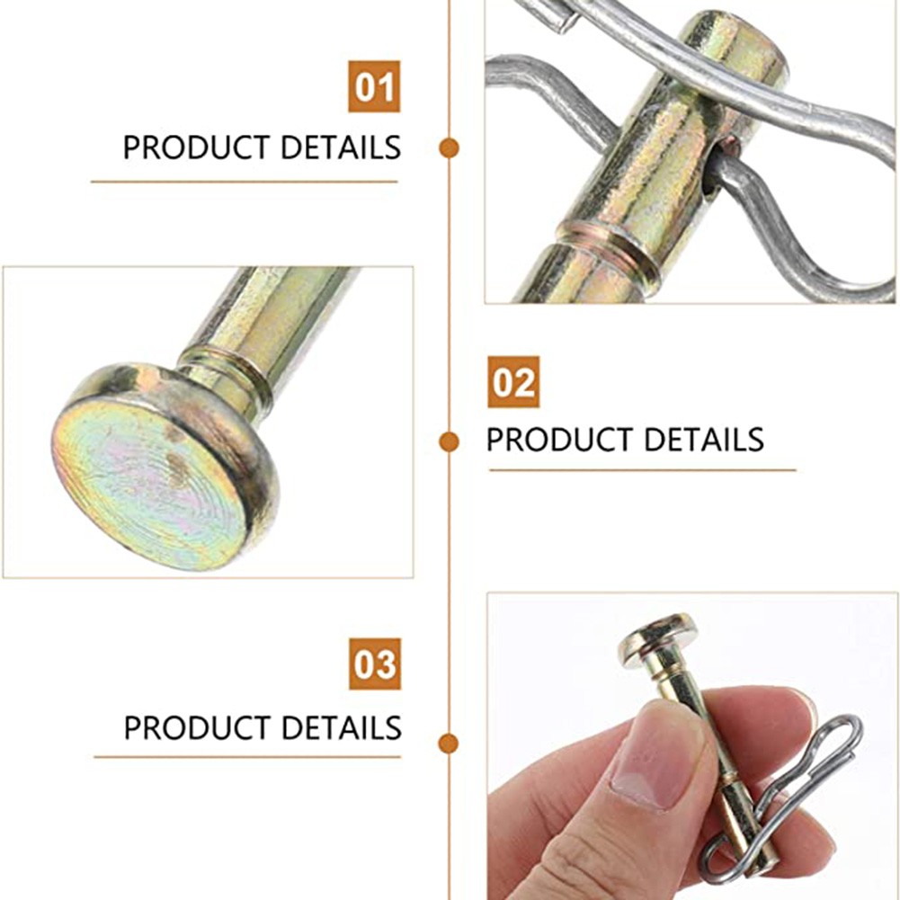 Goupilles de cisaillement et Cotters Cub Cadet MTD pour les souffleuses à neige d'artisan 738-04124A 714-04040 goupilles de cisaillement goupilles fendues