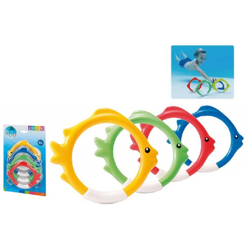 Onderwater Vis Hoops In 4 Kleuren