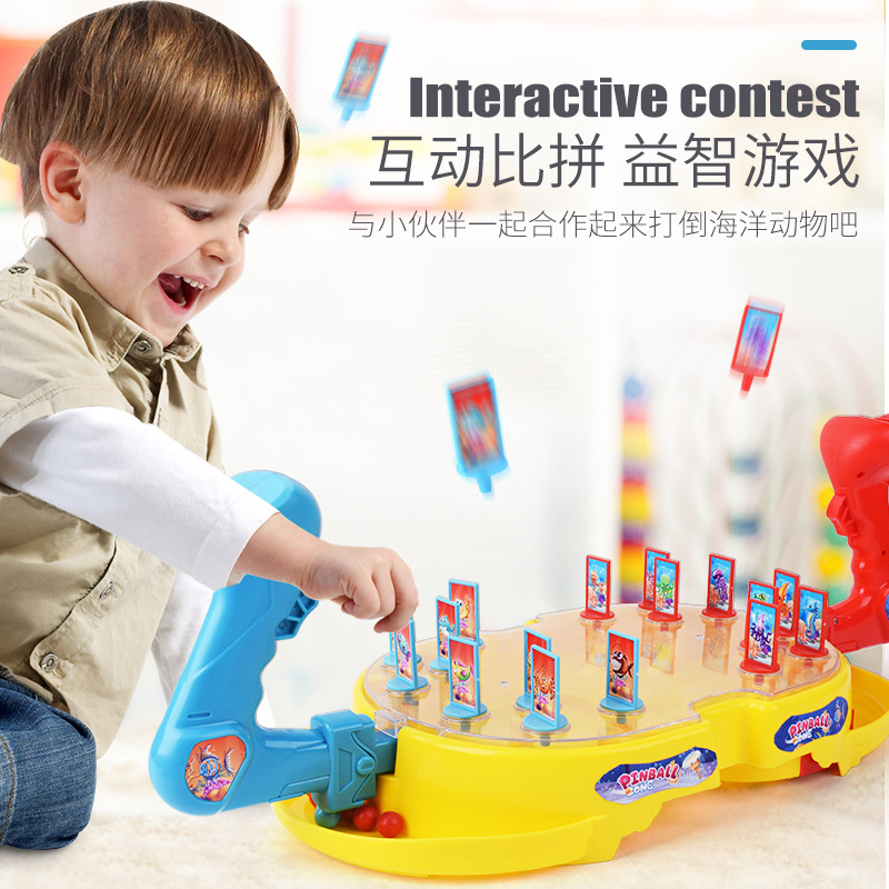 Konkurrenzfähiger marmor in Zhuhai und kinder puzzle desktop spiele eltern-kind-interaktive desktop spiele