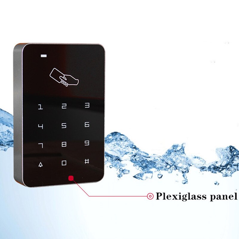 Standalone Backlight Access Controller 125Khz RFID Access Control Keypad digital panel Touch Screen Card Reader Door Lock System
