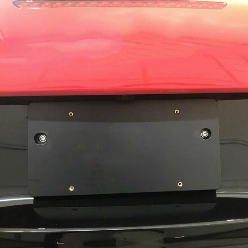 Kit de montaje de marco de soporte de placa de matrícula trasera para-R8 + tornillos + llave completamente nueva