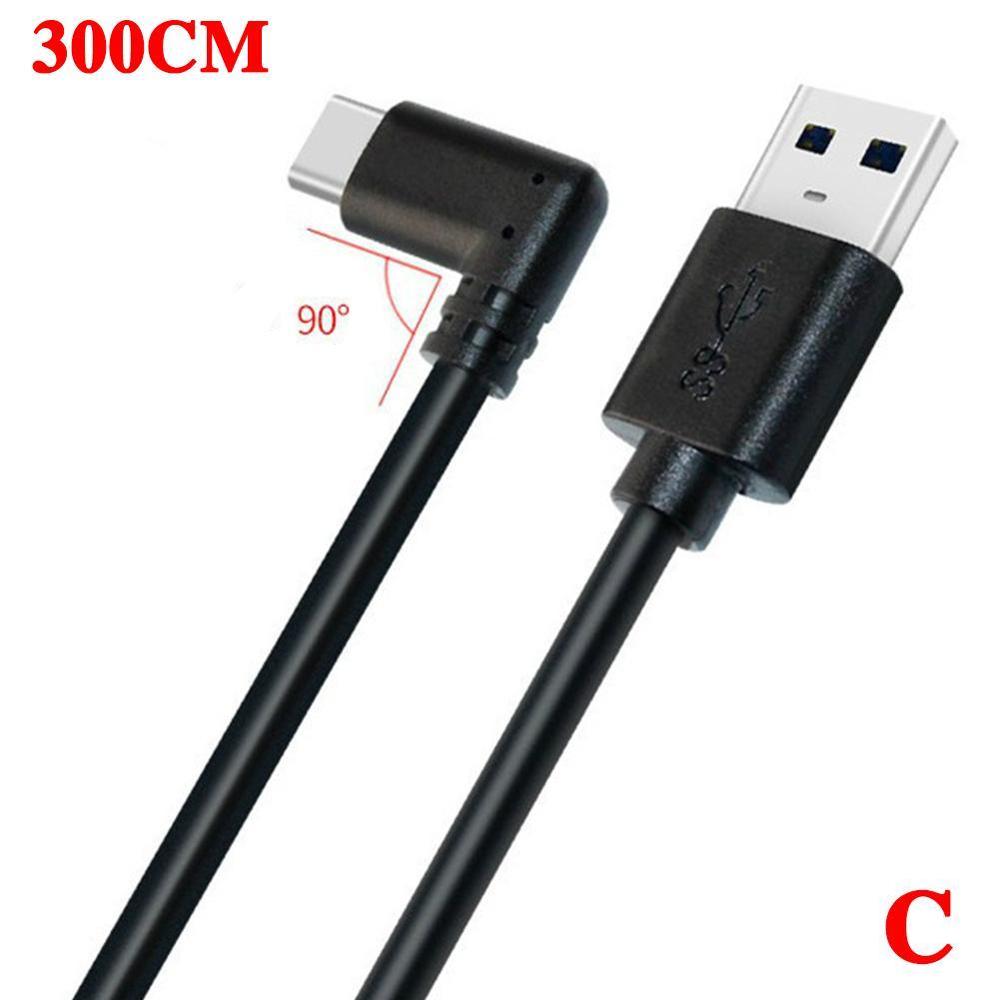3/5m oculus headset vr kabel pc vr för quest 2 och quest link virtual reality typ-c usb 3.2 gen 1 dataöverföring snabb laddning: A till  c 3 meter