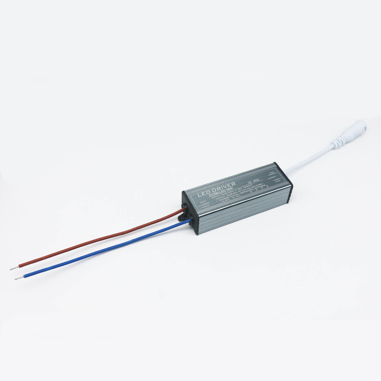 LED Driver 600mA 36W For LEDs Power Supply AC85-265V Lighting Transformers For Outdoor waterproof Output 36-63V DIY