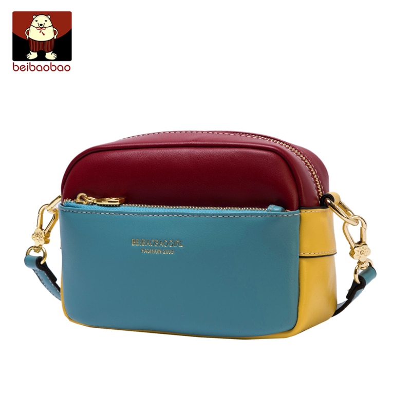 Beibaobao Brand Women Messenger Bags Luxury Pu Leather Sling Crossbody Bags For Women Shoulder Bag Girls Shoulder Bag Lady
